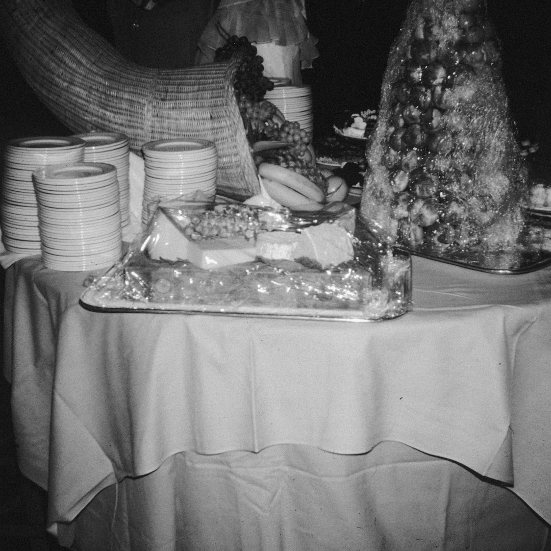 Catered buffet