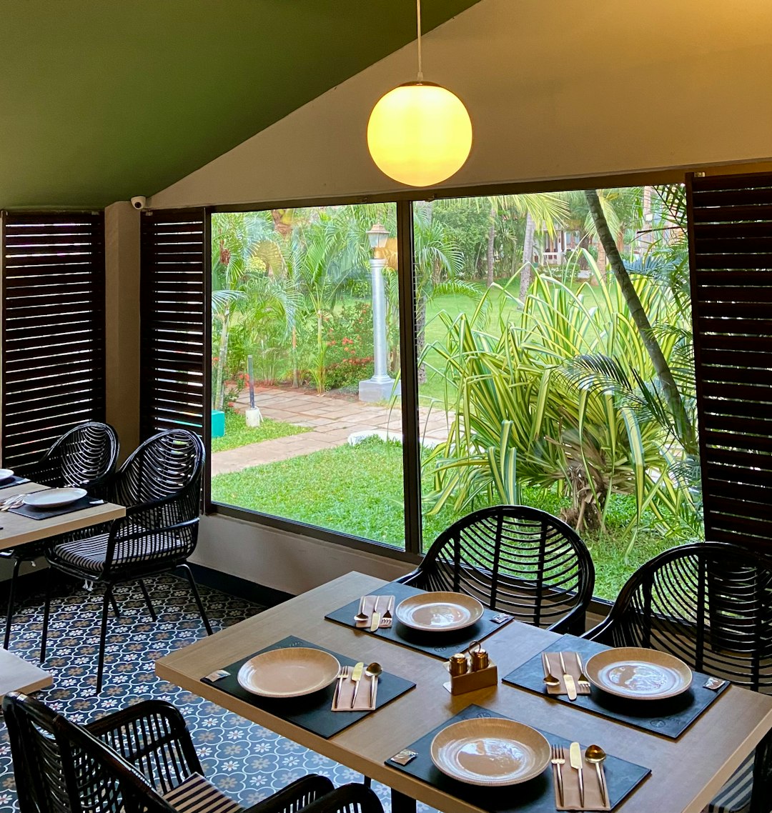 Upscale resort dining